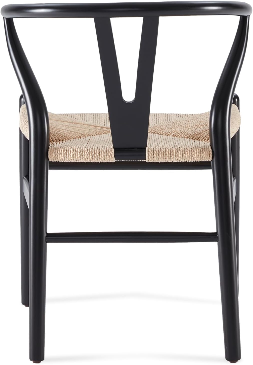 Farini Wood Wishbone Dining Room Chairs Mid Century Modern Wooden for Your Beach House, Fully Assembled