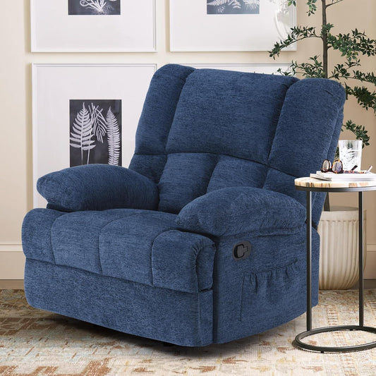 Farini Oversized Rocking Rocker Recliner Chair for Living Room Adults