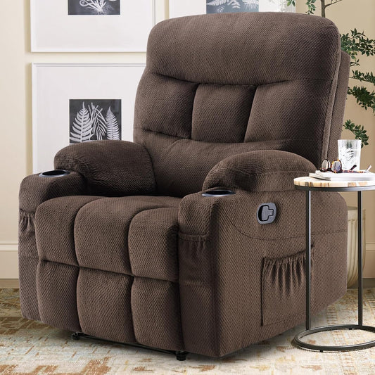 Farini Oversized Recliner Chair for Living Room Large Big Tall People Adults